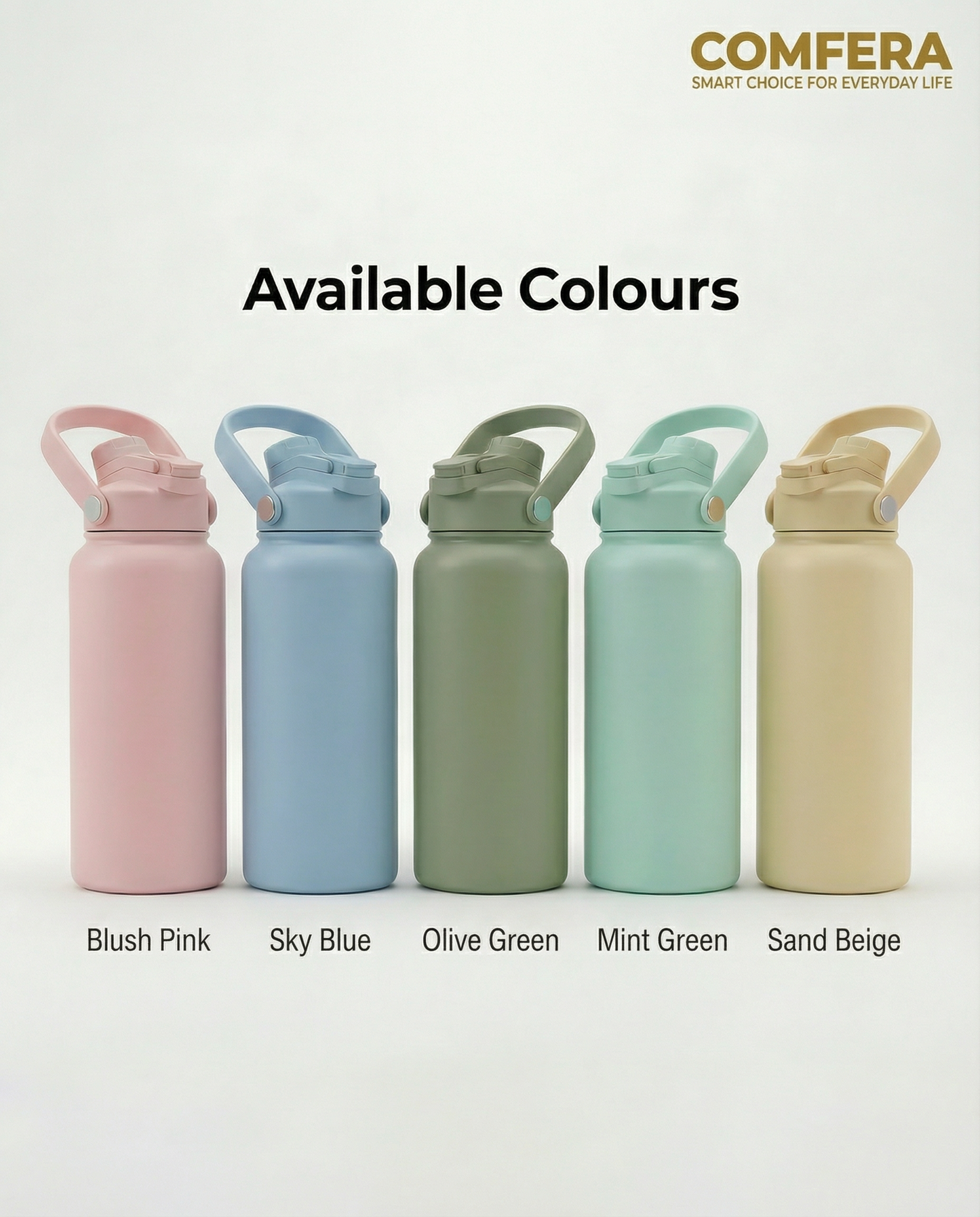 2-in-1 Stainless Steel Insulated Drink Bottle